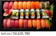 bento food in box ai generated. Стоковое AI-изображение, AI-художник Vectorwin / Фотобанк Лори