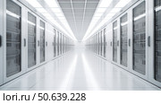 uniformity data center white ai generated. Стоковое AI-изображение, AI-художник Vectorwin / Фотобанк Лори