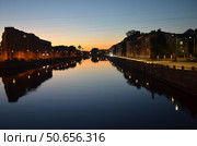 Река Фонтанка в утреннее время суток , Санкт-Петербург. Редакционное фото, фотограф Сергеев Валерий / Фотобанк Лори