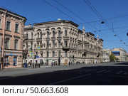 Доходный дом А.М Тупикова на проспекте Литейный 21, Санкт-Петербург. A.M. Tupikov’s apartment building at 21 Liteiny Prospekt, Saint Petersburg. Редакционное фото, фотограф Юрий Пуликов / Фотобанк Лори