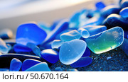 cobalt blue sea glass ai generated. Стоковое AI-изображение, AI-художник Vectorwin / Фотобанк Лори