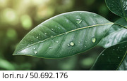chlorophyll plant leaf. Стоковое фото, фотограф Vectorwin / Фотобанк Лори