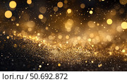 shimmer light gold glitter. Стоковое фото, фотограф Vectorwin / Фотобанк Лори