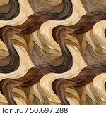 Seamless pattern of a arty wood surface. Photorealistic tileable wooden pattern. Стоковое AI-изображение, AI-художник Олег Яцкевич / Фотобанк Лори