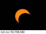 Partial solar eclipse of 2012. Стоковое фото, фотограф Phillip Jones/Stocktrek Images / ТАСС / Фотобанк Лори
