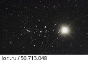Saturn in the Beehive Star Cluster Philip Hart/Stocktrek Images. Стоковое фото, агентство ТАСС / Фотобанк Лори