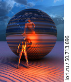 The meeting of two interdimensional universes. Стоковое фото, фотограф Mark Stevenson/Stocktrek Images / ТАСС / Фотобанк Лори