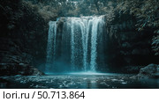stream water falling. Стоковое фото, фотограф Vectorwin / Фотобанк Лори