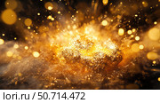 style gold explosion. Стоковое фото, фотограф Vectorwin / Фотобанк Лори
