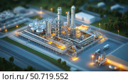 style lng plant. Стоковое фото, фотограф Vectorwin / Фотобанк Лори