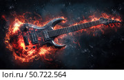 realistic heavy metal guitar. Стоковое фото, фотограф Vectorwin / Фотобанк Лори