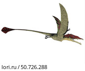 Eudimorphodon is a flying reptile that lived during the Triassic period. Стоковое фото, фотограф Corey Ford/Stocktrek Images / ТАСС / Фотобанк Лори