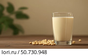 healthy glass of soymilk. Стоковое фото, фотограф Vectorwin / Фотобанк Лори