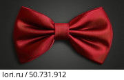 photorealistic red bow tie. Стоковое фото, фотограф Vectorwin / Фотобанк Лори
