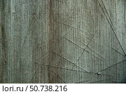Old wooden surface made of with cuts of a knife. Can be used as background with natural texture. Стоковое фото, фотограф Максимова Марина / Фотобанк Лори