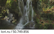Bigar waterfall in Romania. Стоковое видео, видеограф Михаил Коханчиков / Фотобанк Лори