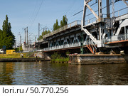 Калининград. Двухъярусный мост (2011 год). Редакционное фото, фотограф Сергей Куров / Фотобанк Лори