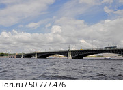 Троицкий мост через Большую Неву. Санкт-Петербург. (2024г.) Редакционное фото, фотограф Вера Смолянинова / Фотобанк Лори