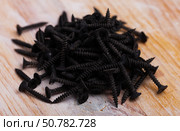 Heap of metal screws. Стоковое фото, фотограф Яков Филимонов / Фотобанк Лори