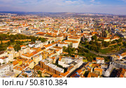 View from drone of Brno (2019 год). Стоковое фото, фотограф Яков Филимонов / Фотобанк Лори