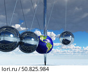 Newtons Cradle Earth Bruce Rolff/Stocktrek Images. Стоковое фото, агентство ТАСС / Фотобанк Лори