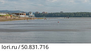 Городской пляж. город Железногорск, Красноярский край, Редакционное фото, фотограф Анатолий Володин / Фотобанк Лори
