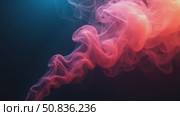 Ethereal Pink Smoke Swirl. Стоковое AI-видео, аниматор Sergey Grishin / Фотобанк Лори