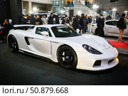 Porsche Carrera GT. Редакционное фото, фотограф Art Konovalov / Фотобанк Лори