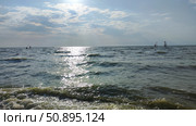 Закат, Азовское море, Павло-Очаковская коса. Стоковое фото, фотограф Ирина / Фотобанк Лори