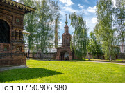 Церковь Иоанна Предтечи в Толчкове. Ярославль. Золотое кольцо. Россия. Стоковое фото, фотограф Владимир Макеев / Фотобанк Лори