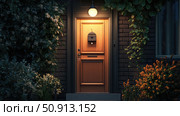 solicitati knocking on doors ai generated. Стоковое AI-изображение, AI-художник Vectorwin / Фотобанк Лори