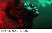 culture red black and green ai generated. Стоковое AI-изображение, AI-художник Vectorwin / Фотобанк Лори