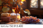tokaji dessert wine ai generated. Стоковое AI-изображение, AI-художник Vectorwin / Фотобанк Лори