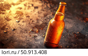 stout bottle beer ai generated. Стоковое AI-изображение, AI-художник Vectorwin / Фотобанк Лори