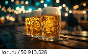 ale beer festivals ai generated. Стоковое AI-изображение, AI-художник Vectorwin / Фотобанк Лори