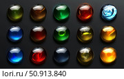 tactile glass button ai generated. Стоковое AI-изображение, AI-художник Vectorwin / Фотобанк Лори