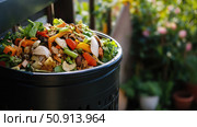 waste kitchen compost bin ai generated. Стоковое AI-изображение, AI-художник Vectorwin / Фотобанк Лори