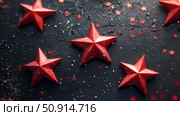 flag 5 red stars ai generated. Стоковое AI-изображение, AI-художник Vectorwin / Фотобанк Лори