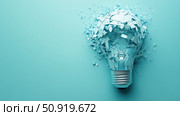 break disintegrating lightbulb ai generated. Стоковое AI-изображение, AI-художник Vectorwin / Фотобанк Лори