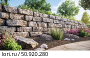 materials retaining wall construction ai generated. Стоковое AI-изображение, AI-художник Vectorwin / Фотобанк Лори