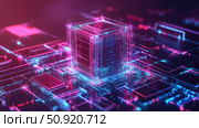 bandwidth absorbing edge computing module ai generated. Стоковое AI-изображение, AI-художник Vectorwin / Фотобанк Лори