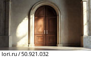 worship open church door ai generated. Стоковое AI-изображение, AI-художник Vectorwin / Фотобанк Лори