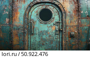 seal submarine door ai generated. Стоковое AI-изображение, AI-художник Vectorwin / Фотобанк Лори
