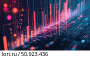 metrics fading data analytics chart ai generated. Стоковое AI-изображение, AI-художник Vectorwin / Фотобанк Лори