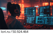error glitching call center ai generated. Стоковое AI-изображение, AI-художник Vectorwin / Фотобанк Лори