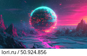 error glitching planet ai generated. Стоковое AI-изображение, AI-художник Vectorwin / Фотобанк Лори