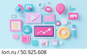 strategy looping digital marketing icon ai generated. Стоковое AI-изображение, AI-художник Vectorwin / Фотобанк Лори