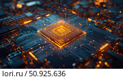 serposition lighting up quantum processor ai generated. Стоковое AI-изображение, AI-художник Vectorwin / Фотобанк Лори