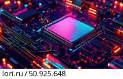 overclocking syncing CPU ai generated. Стоковое AI-изображение, AI-художник Vectorwin / Фотобанк Лори