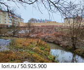 Кайсаров ручей в Вологде зимой (2023 год). Стоковое фото, фотограф Мария Сергеева / Фотобанк Лори